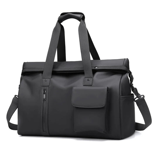 Gym fitness yoga duffel bag with wet dry separation and large laptop compartment - product image