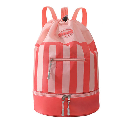 Outdoor Swimming Gym Fitness Backpack with Dry Wet Separation and Shoe Pocket