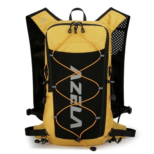 Running hydrating vest backpack with quick drinking system breathable nylon - product image