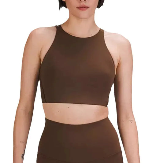 Women's high elastic quick dry yoga fitness sports bra - product image